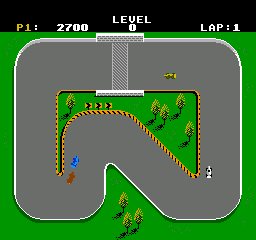 Super Sprint gameplay screenshot